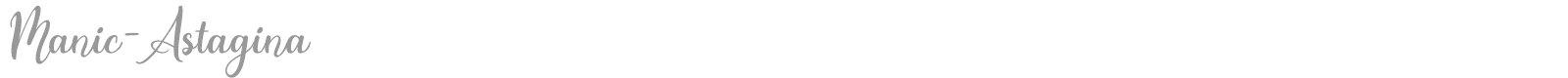Manic Astagina font preview